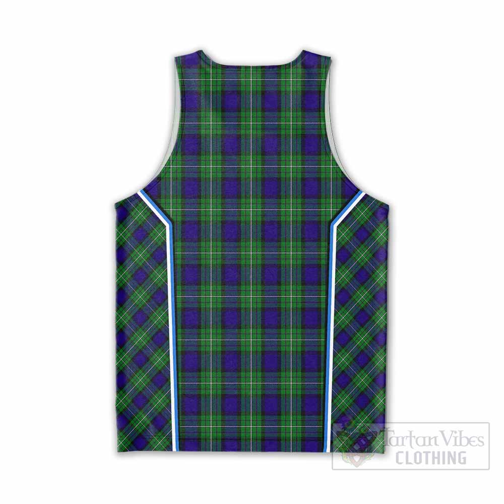 Alexander Tartan Crest Men Tank Top Scotland Coat of Arm Flag Style - Tartan Vibes Clothing