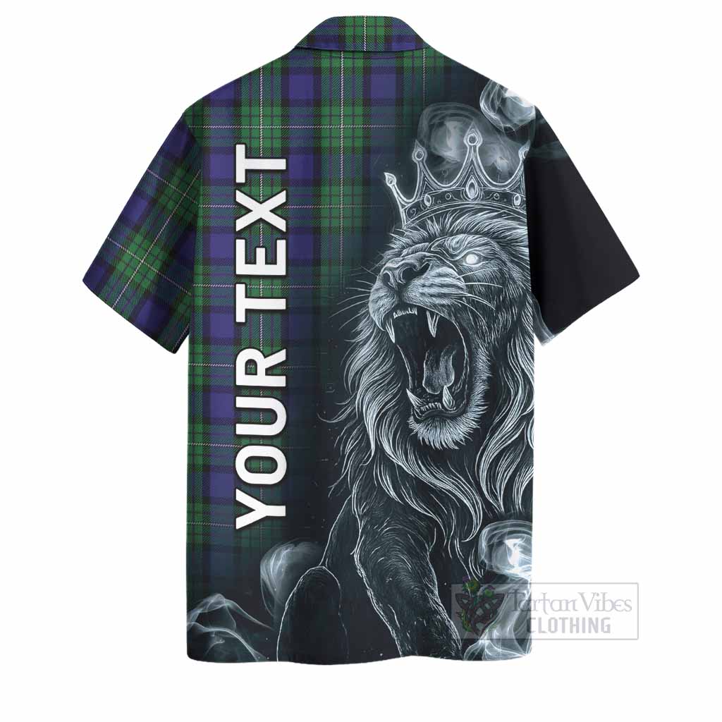 Alexander Tartan Hawaiian Shirt Roaring Lion Heritage