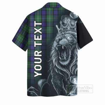 Alexander Tartan Hawaiian Shirt Roaring Lion Heritage