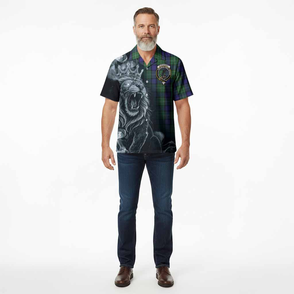 Alexander Tartan Hawaiian Shirt Roaring Lion Heritage
