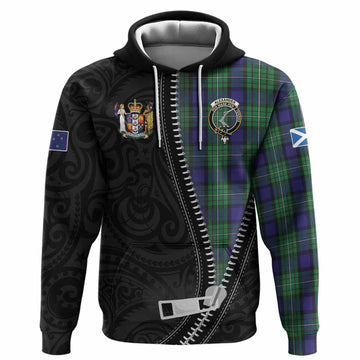 Alexander Tartan Hoodie New Zealand Pattern Unique Zipper Stylized