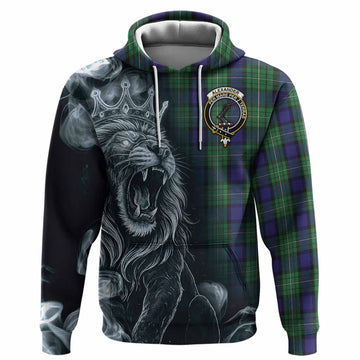 Alexander Tartan Hoodie Roaring Lion Heritage