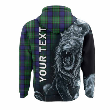 Alexander Tartan Hoodie Roaring Lion Heritage