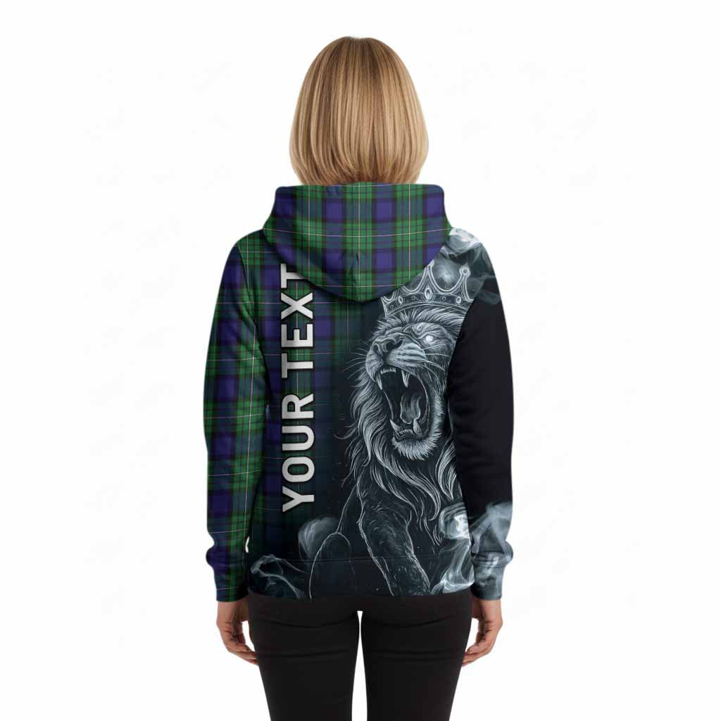Alexander Tartan Hoodie Roaring Lion Heritage