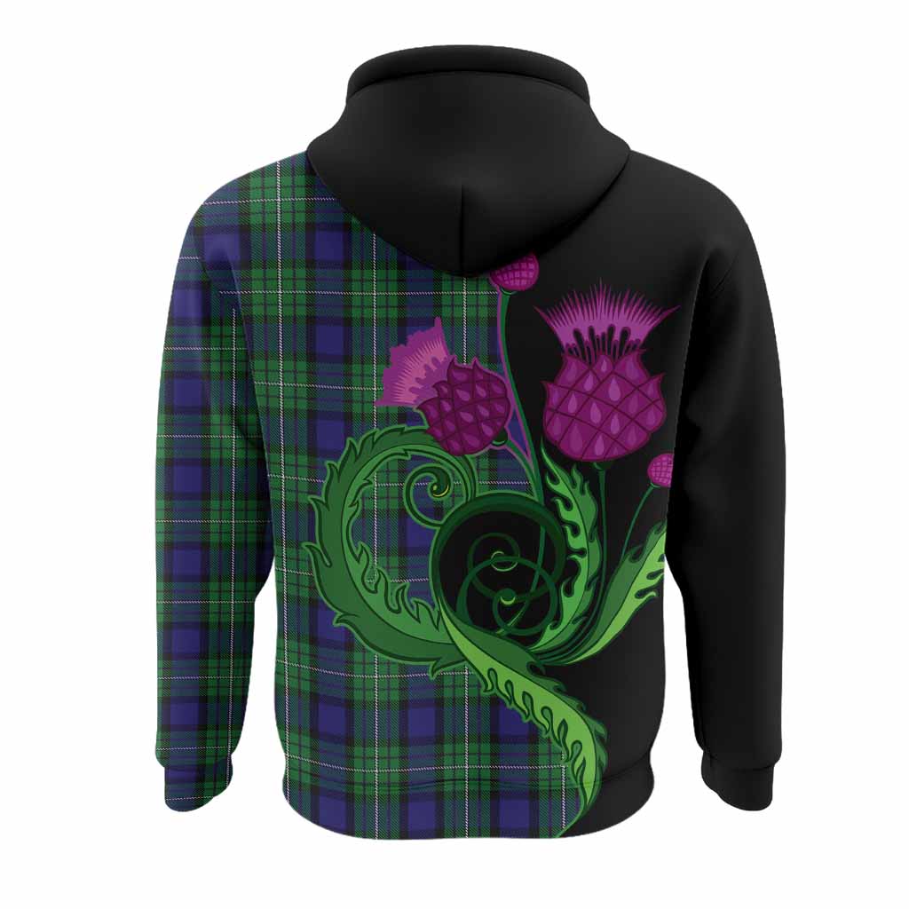 Alexander Tartan Hoodie Traditional Scottish Thistle