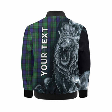 Alexander Tartan Kid Bomber Jacket Roaring Lion Heritage