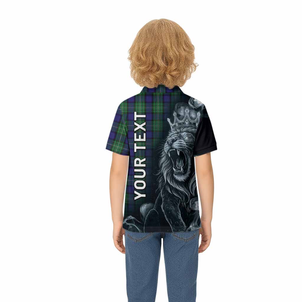 Alexander Tartan Kid Polo Shirt Roaring Lion Heritage
