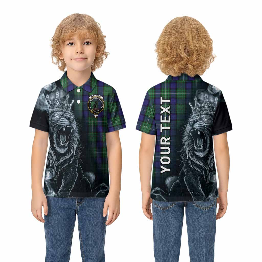 Alexander Tartan Kid Polo Shirt Roaring Lion Heritage