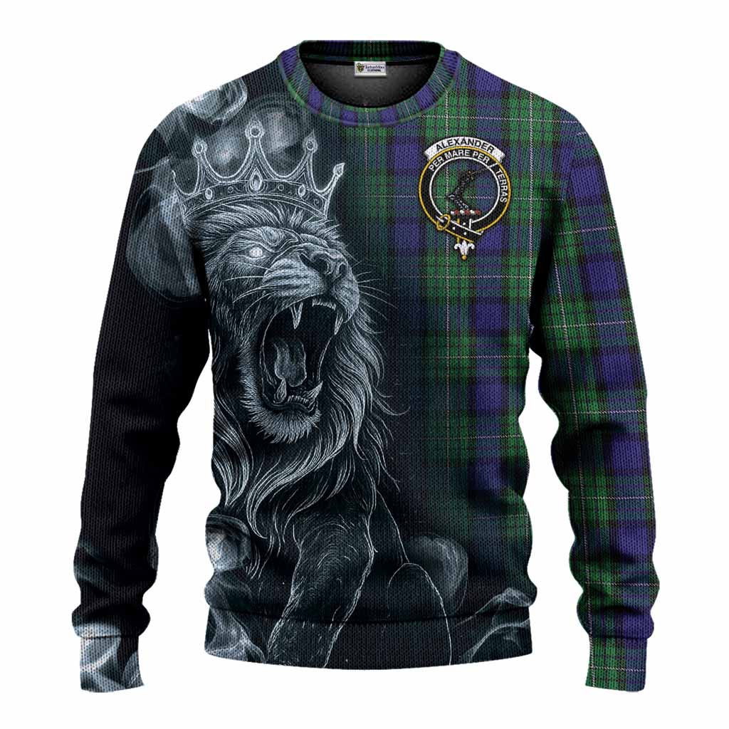 Alexander Tartan Knitted Sweater Roaring Lion Heritage