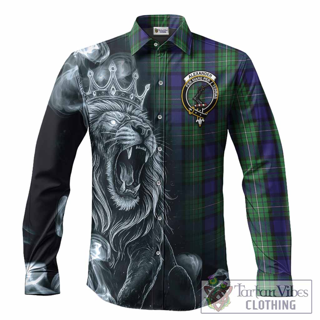 Alexander Tartan Long Sleeve Button Shirts Roaring Lion Heritage