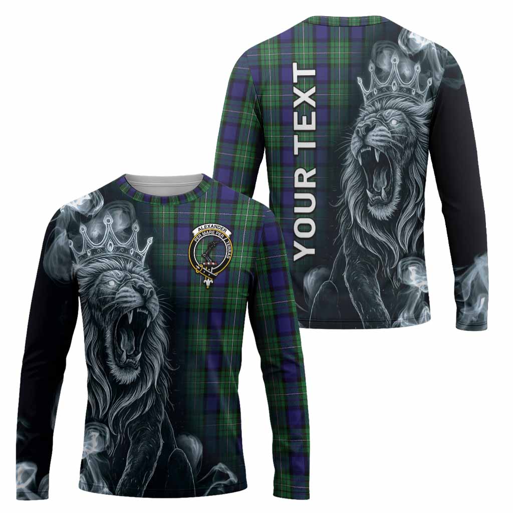 Alexander Tartan Long Sleeve T-Shirt Roaring Lion Heritage