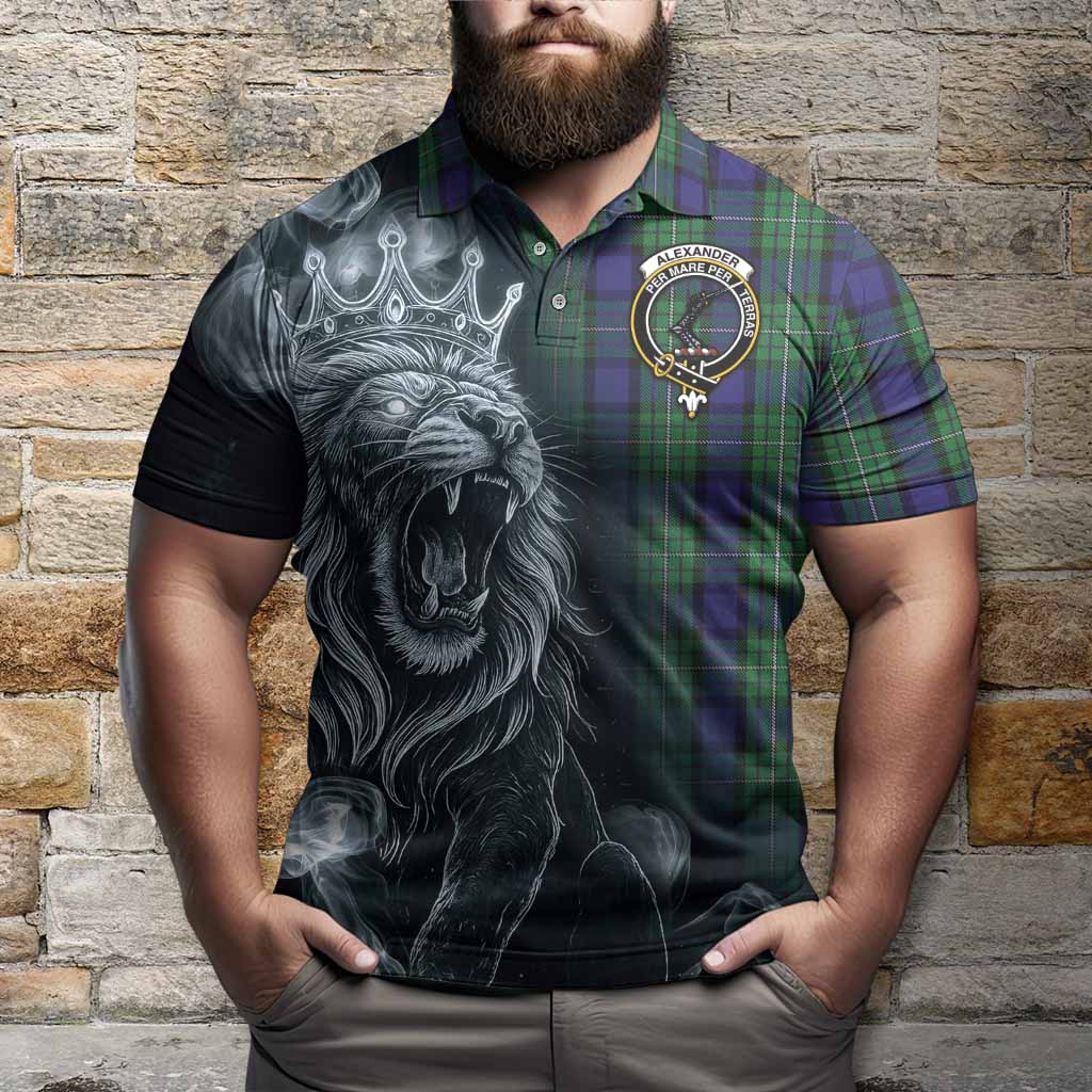 Alexander Tartan Polo Shirt Roaring Lion Heritage