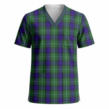 Alexander Tartan Scrub Top - Tartan Vibes Clothing