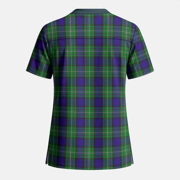 Alexander Tartan Scrub Top - Tartan Vibes Clothing