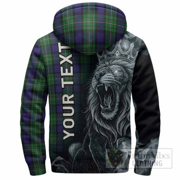 Alexander Tartan Sherpa Hoodie Roaring Lion Heritage