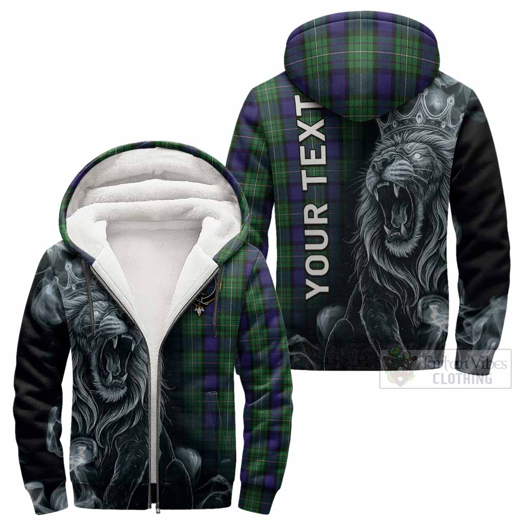 Alexander Tartan Sherpa Hoodie Roaring Lion Heritage