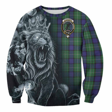 Alexander Tartan Sweatshirt Roaring Lion Heritage
