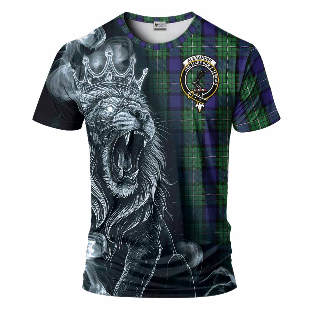 Alexander Tartan T-Shirt Roaring Lion Heritage