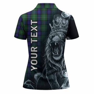 Alexander Tartan Women Polo Shirt Roaring Lion Heritage