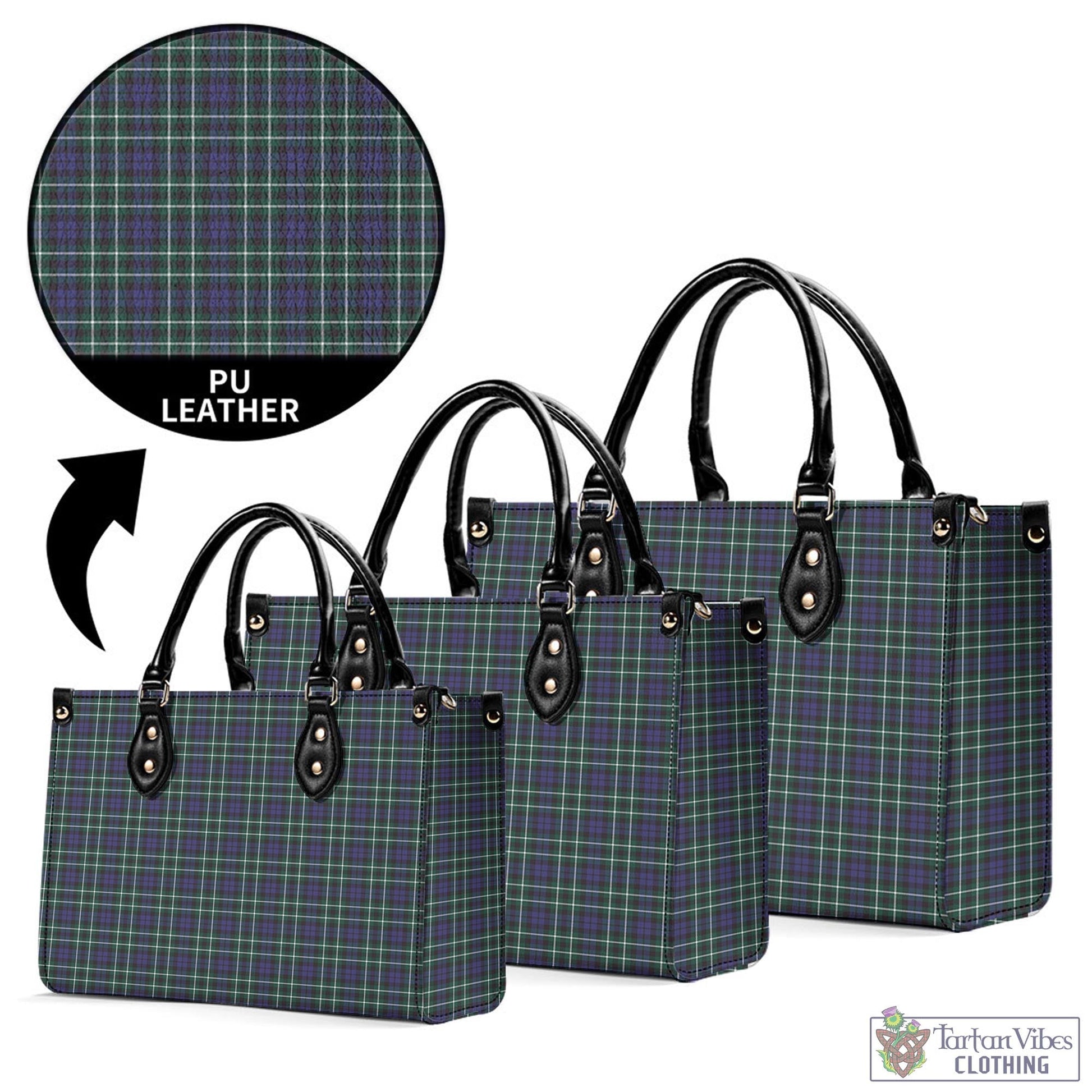 Allardice Tartan Luxury Leather Handbags - Tartan Vibes Clothing
