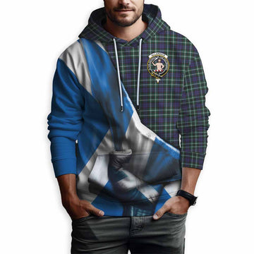 Allardice Tartan Hoodie with Family Crest Scotland Patriotic Style Pullover Hoodie - Tartan Vibes Clothing