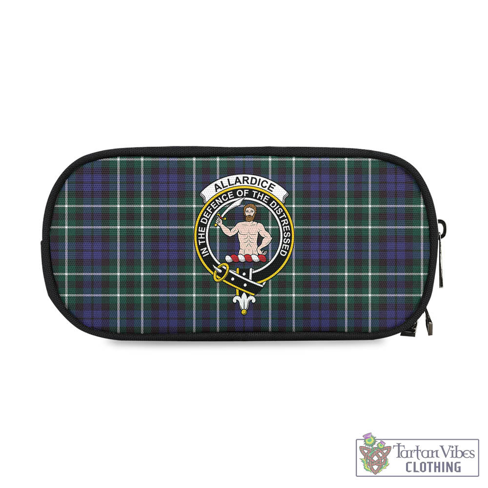 Tartan Vibes Clothing Allardice Tartan Pen and Pencil Case with Family Crest
