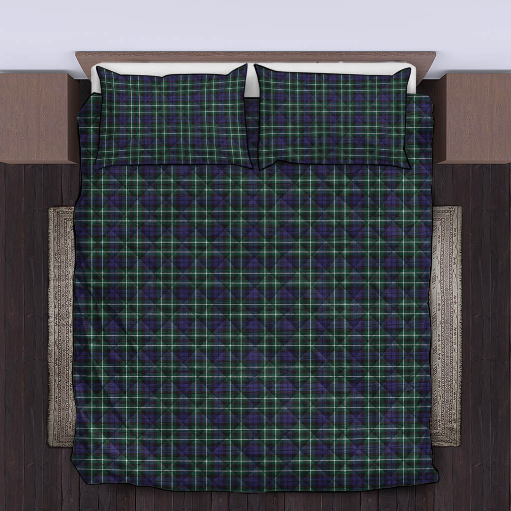 Allardice Tartan Quilt Bed Set King - Tartan Vibes Clothing