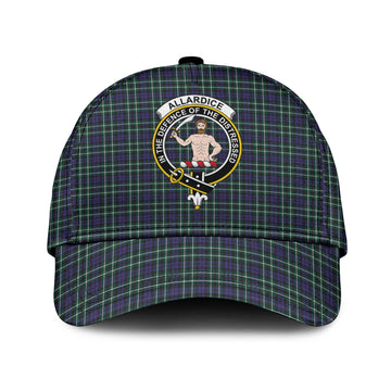 Allardice Tartan Classic Cap with Family Crest