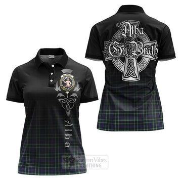 Allardice Tartan Women's Polo Shirt Featuring Alba Gu Brath Family Crest Celtic Inspired Women - Tartan Vibes Clothing