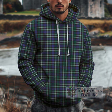 Allardice Tartan Cotton Hoodie Zip Hoodie - Tartan Vibes Clothing