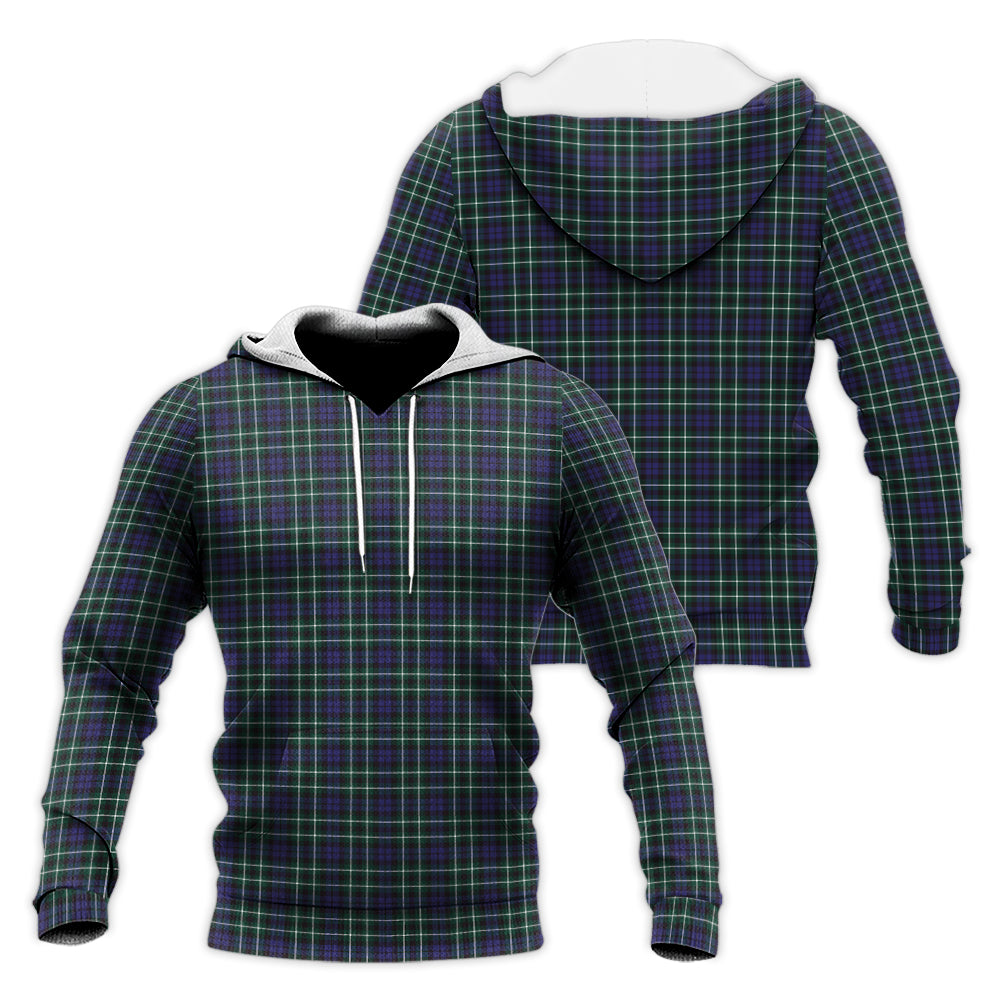 Allardice Tartan Knitted Hoodie Unisex - Tartan Vibes Clothing