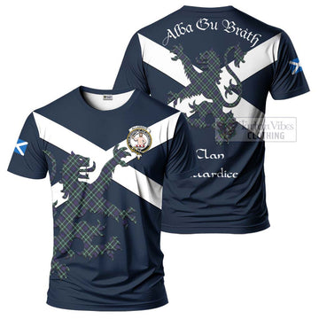 Allardice Tartan Lion Rampant T-Shirt Proudly Display Your Heritage with Alba Gu Brath and Clan Name Kid's Shirt - Tartan Vibes Clothing