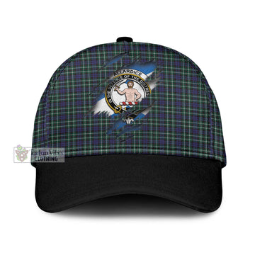Allardice Tartan Classic Cap with Family Crest In Me Style