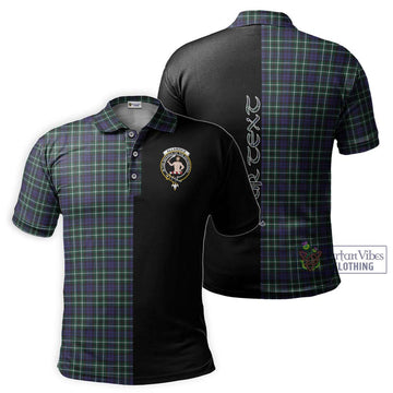 Allardice Tartan Polo Shirt with Family Crest and Half Of Me Style Kid - Tartan Vibes Clothing
