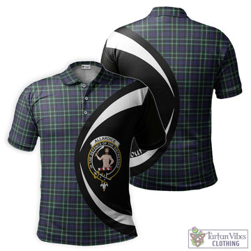Allardice Tartan Men's Polo Shirt with Family Crest Circle Style Kid - Tartan Vibes Clothing