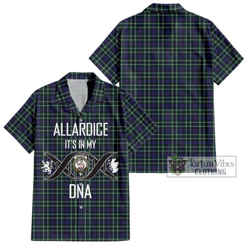 Allardice Tartan Hawaiian Shirt with Family Crest DNA In Me Style Kid - Tartan Vibes Clothing