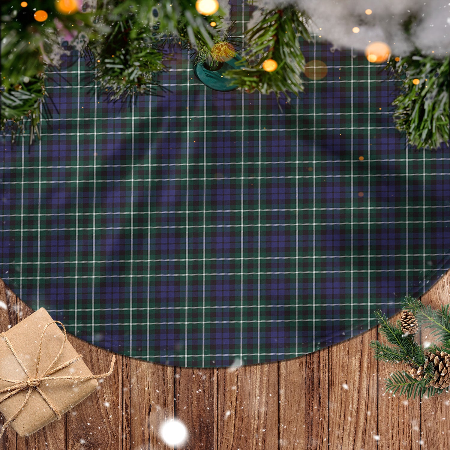 Allardice Tartan Christmas Tree Skirt - Tartanvibesclothing