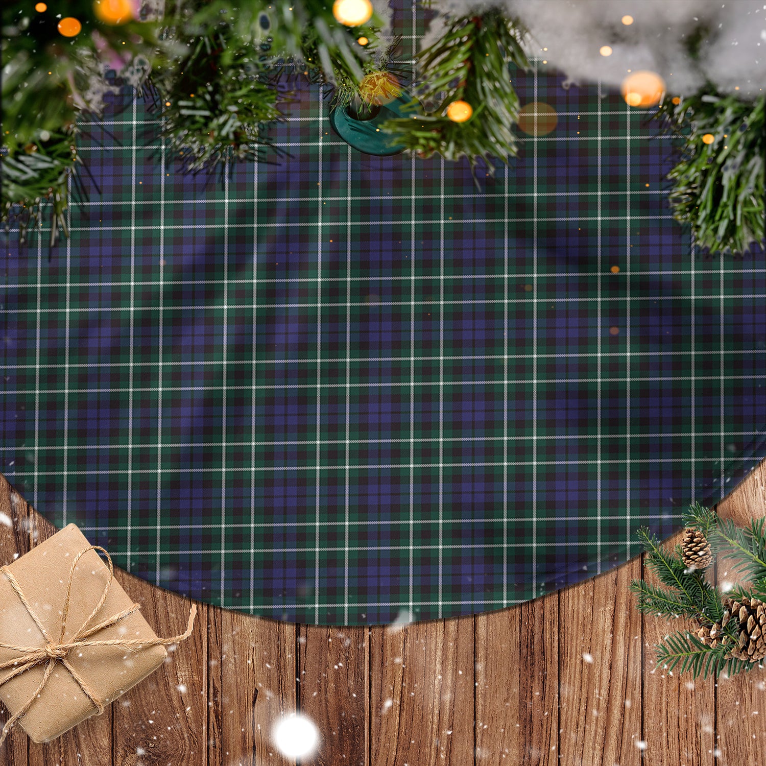 Allardice Tartan Christmas Tree Skirt - Tartan Vibes Clothing