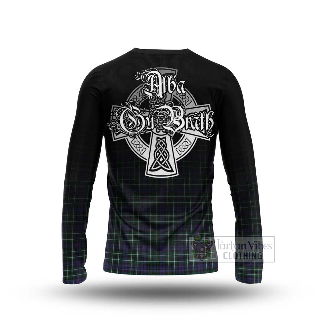 Allardice Tartan Long Sleeve T-Shirt Featuring Alba Gu Brath Family Crest Celtic Inspired - Tartan Vibes Clothing