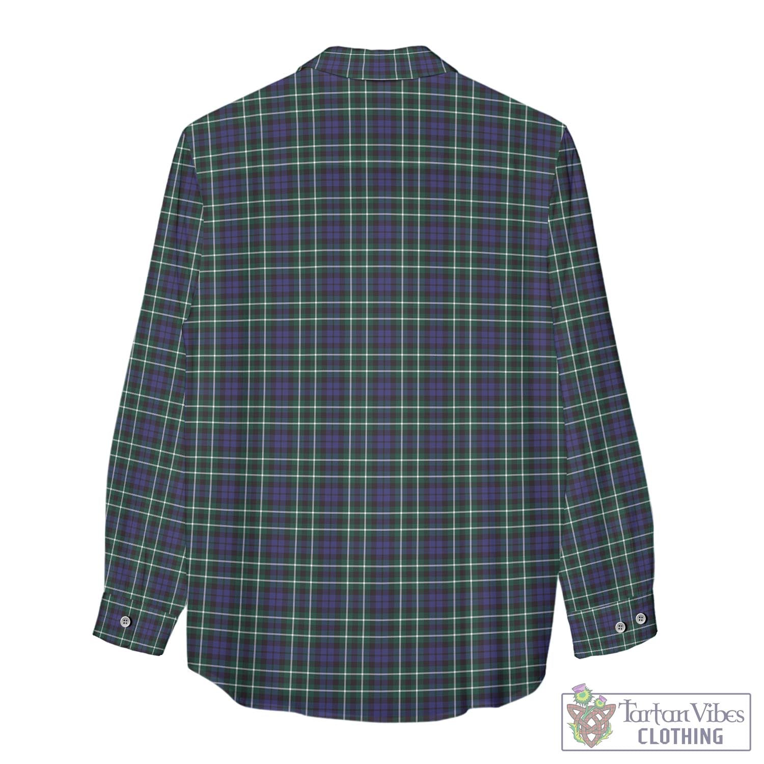 Tartan Vibes Clothing Allardice Tartan Womens Casual Shirt with Family Crest