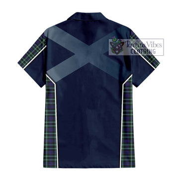 Allardice Tartan Hawaiian Shirt with Family Crest and Lion Rampant Vibes Sport Style - Tartan Vibes Clothing