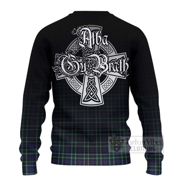 Allardice Tartan Ugly Sweater Featuring Alba Gu Brath Family Crest Celtic Inspired - Tartan Vibes Clothing