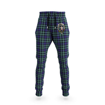 Allardice Tartan Joggers Pants with Family Crest 5XL - Tartan Vibes Clothing