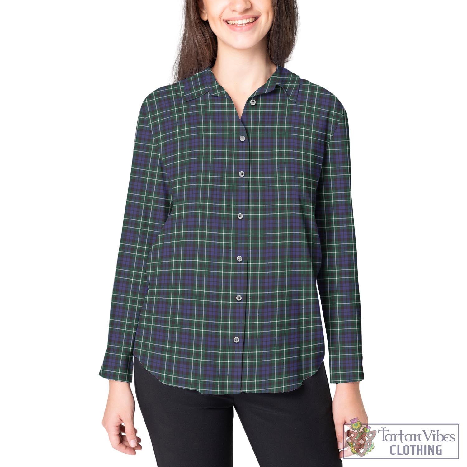Allardice Tartan Women's Casual Shirt - Tartan Vibes Clothing