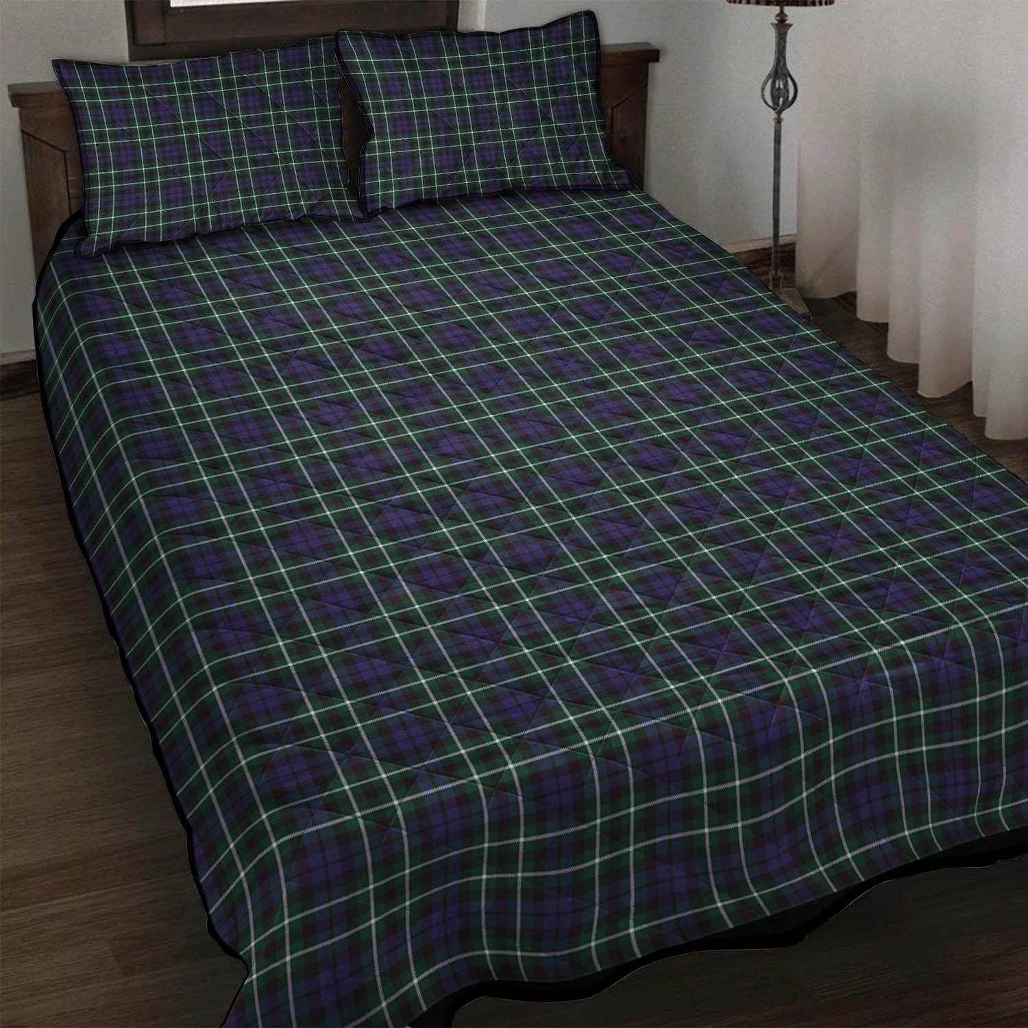Allardice Tartan Quilt Bed Set - Tartan Vibes Clothing
