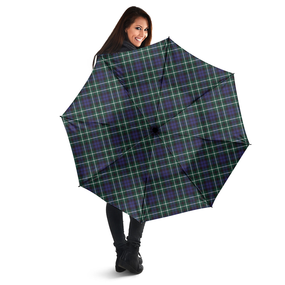 Allardice Tartan Umbrella - Tartanvibesclothing