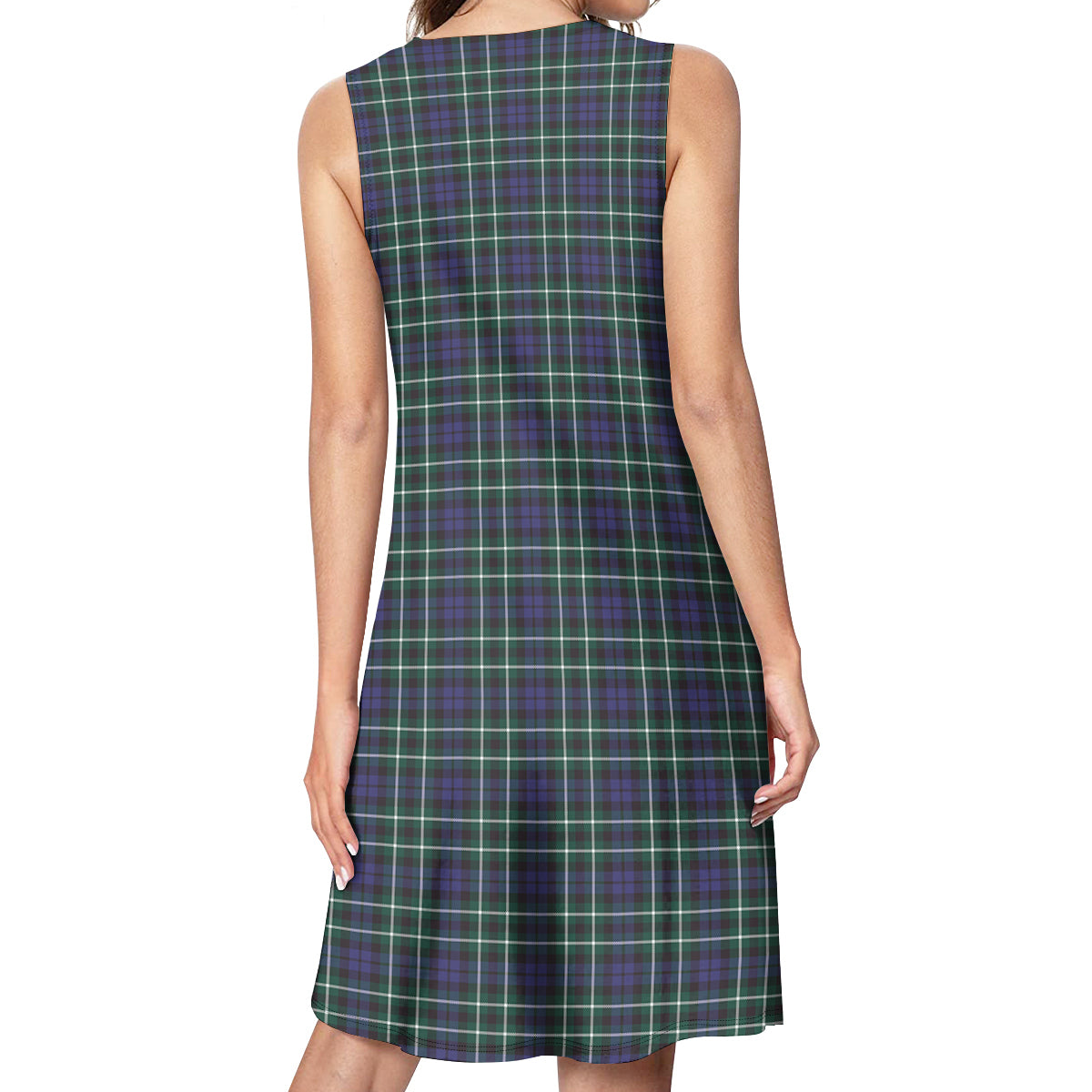 Allardice Tartan Womens Casual Dresses - Tartanvibesclothing