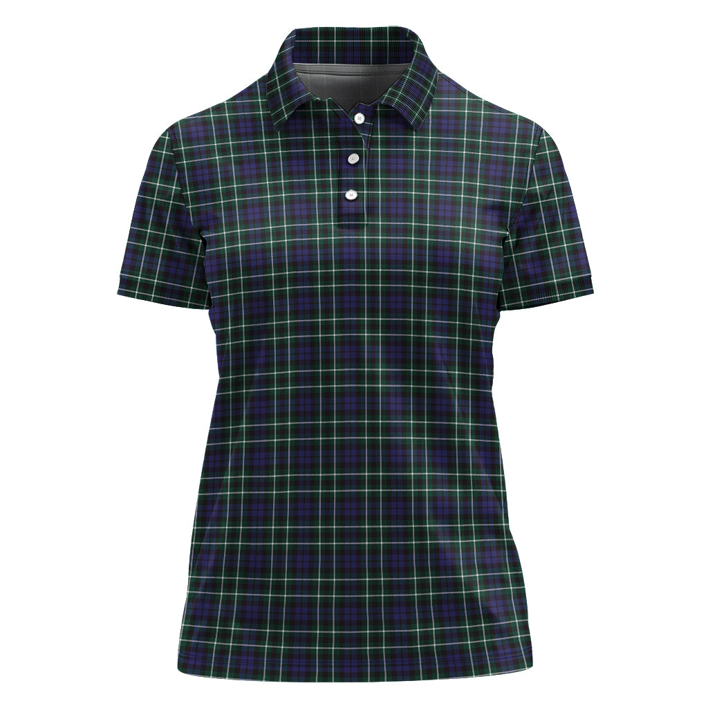 Allardice Tartan Polo Shirt For Women - Tartanvibesclothing
