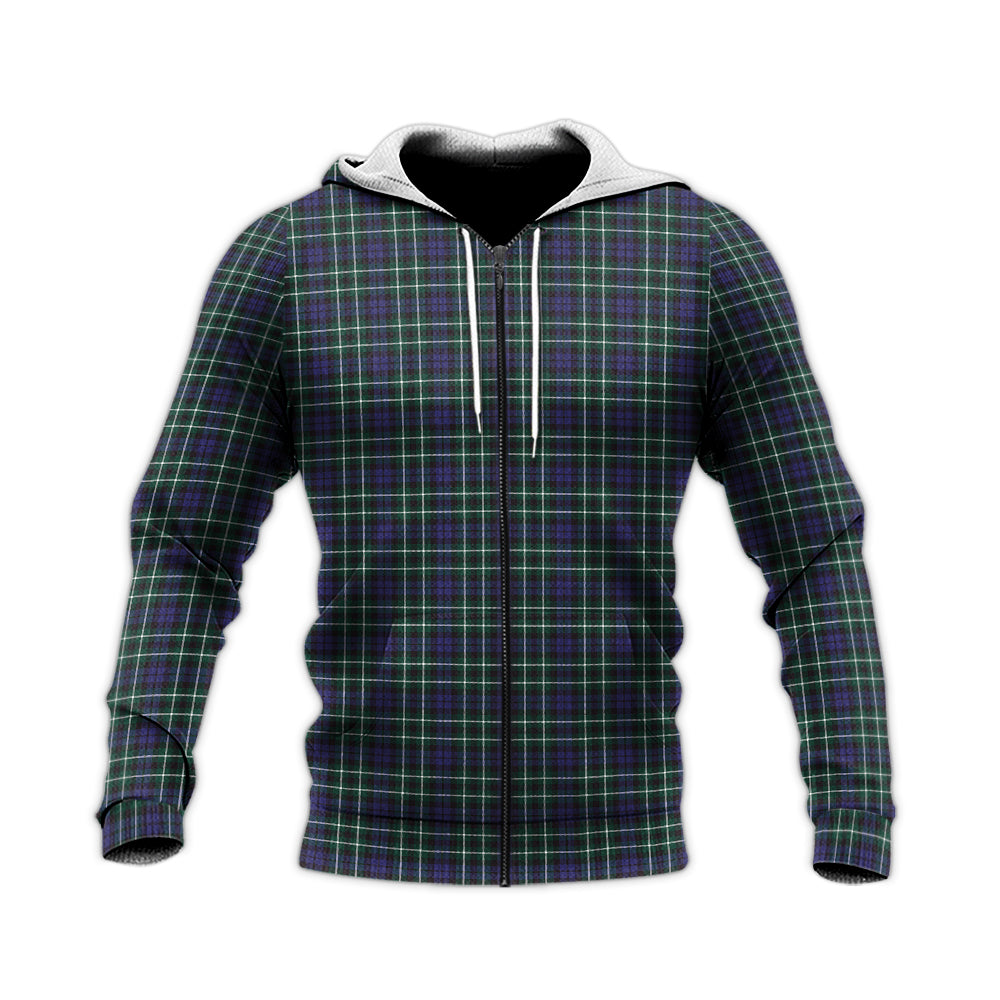Allardice Tartan Knitted Hoodie - Tartan Vibes Clothing