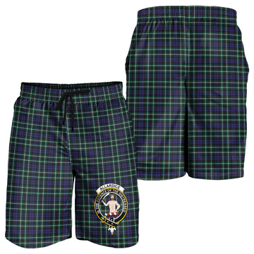 Allardice Tartan Mens Shorts with Family Crest - Tartanvibesclothing